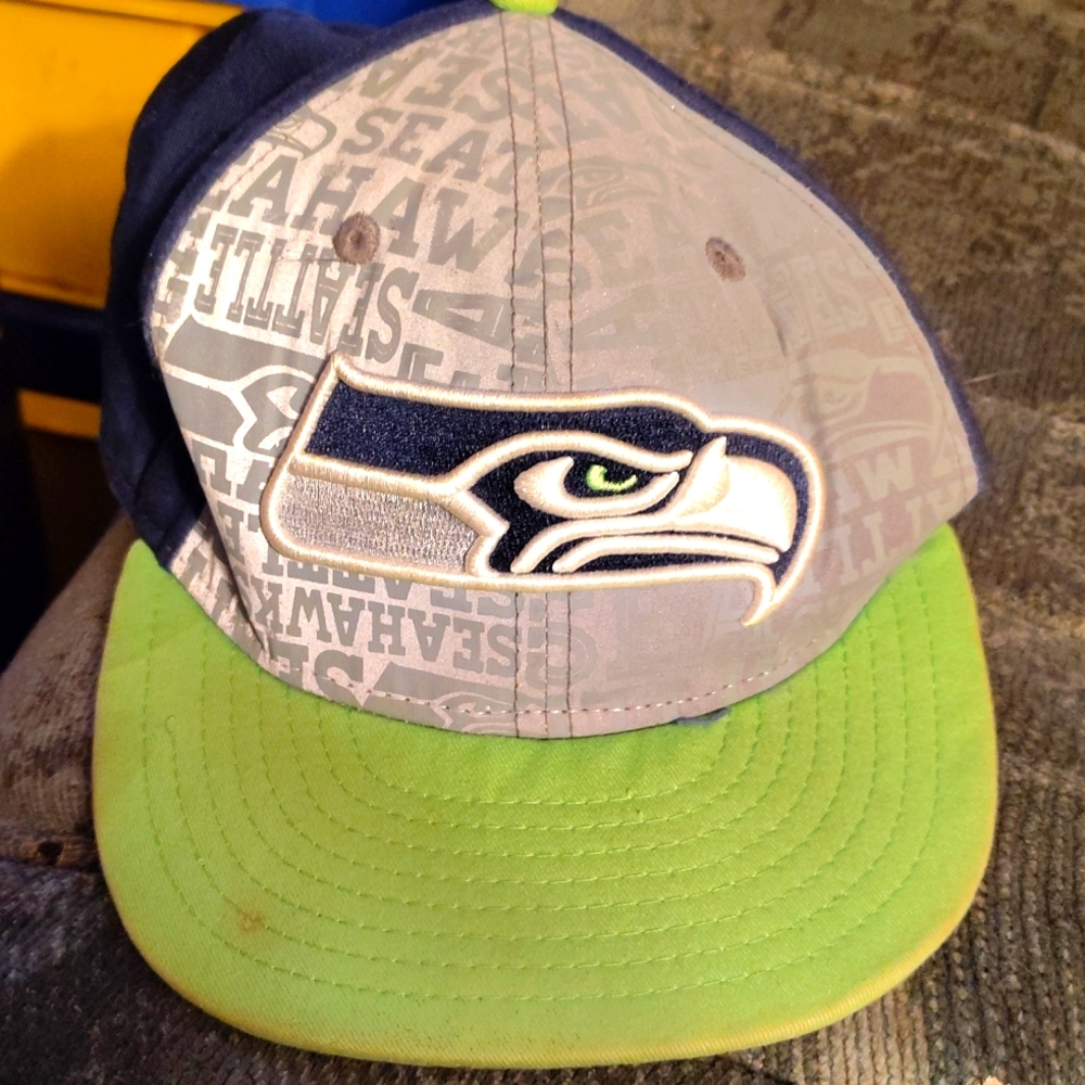 Reflective Seahawks hat